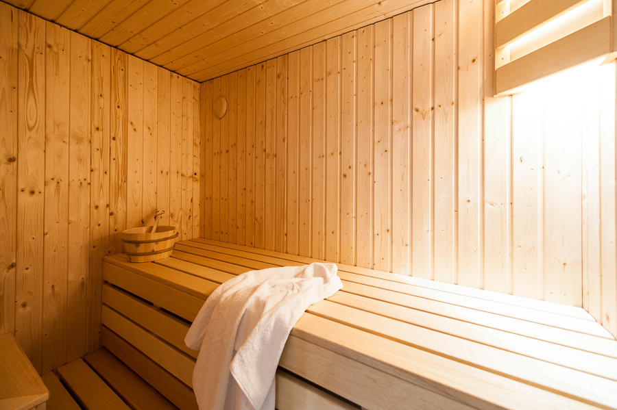 Sauna Appartement Sonnendeck - Weisse Villa am Meer